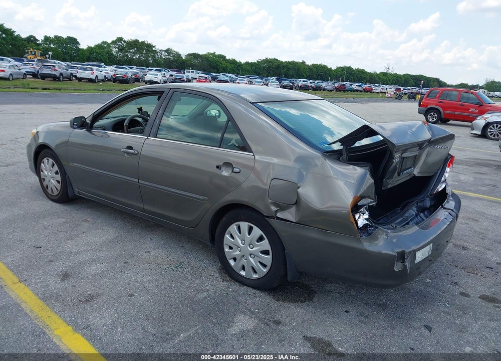 2002 TOYOTA CAMRY LE/SE/XLE VIN: 4T1BE32K52U614396