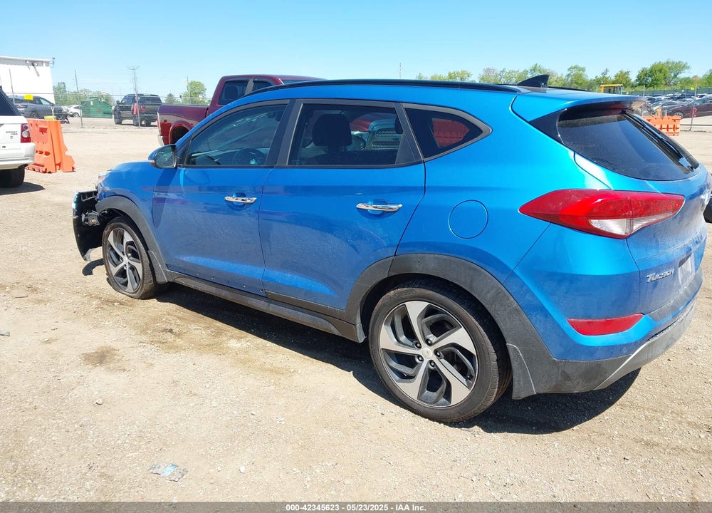 2016 HYUNDAI TUCSON LIMITED VIN: KM8J3CA21GU142613