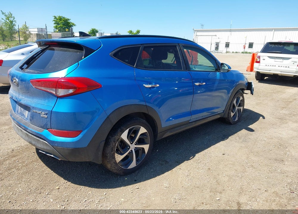 2016 HYUNDAI TUCSON LIMITED VIN: KM8J3CA21GU142613