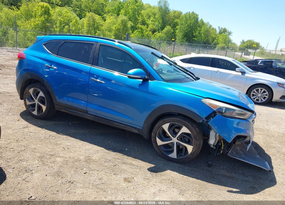 2016 HYUNDAI TUCSON LIMITED VIN: KM8J3CA21GU142613