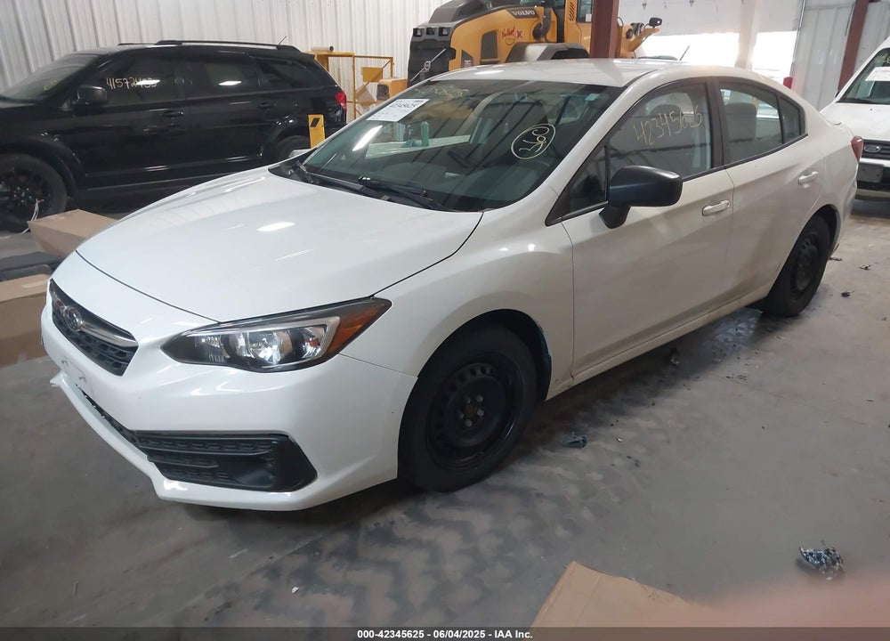 2021 SUBARU IMPREZA SEDAN VIN: 4S3GKAB62M3603150