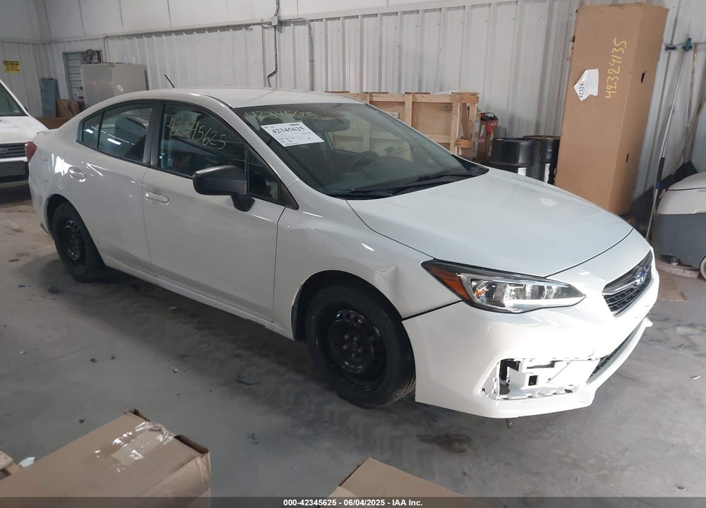 2021 SUBARU IMPREZA SEDAN VIN: 4S3GKAB62M3603150