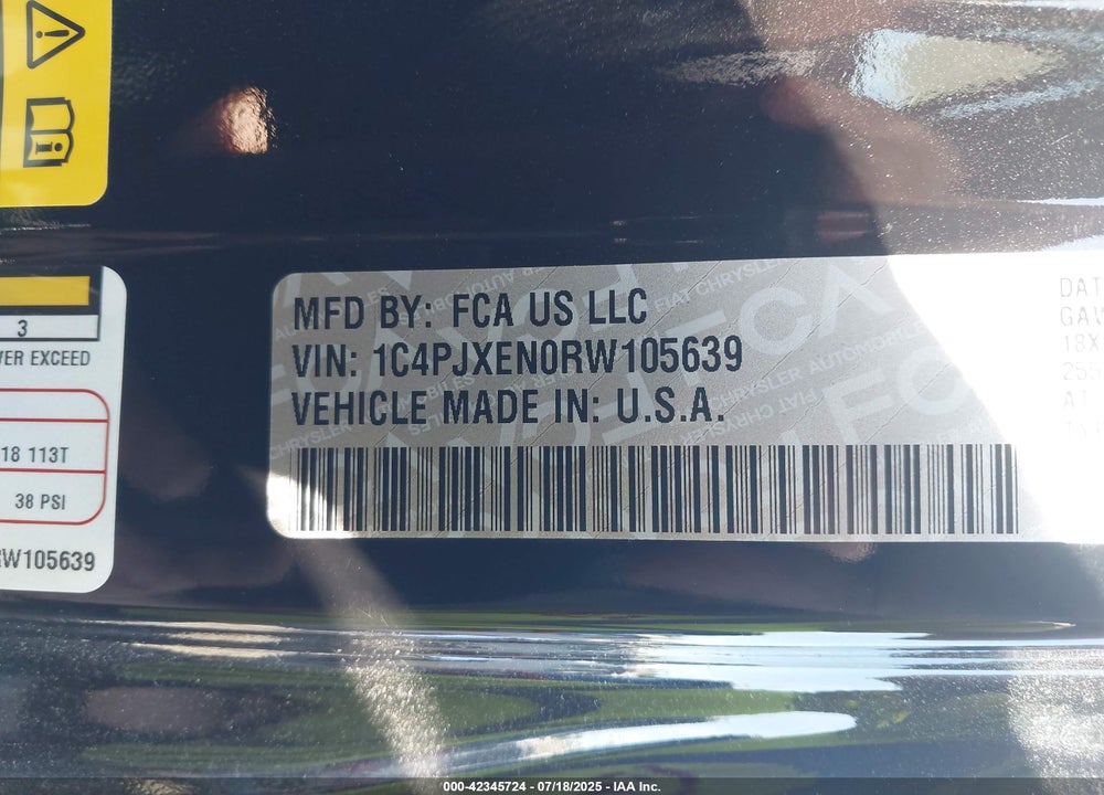 2024 JEEP WRANGLER / VIN: 1C4PJXEN0RW105639