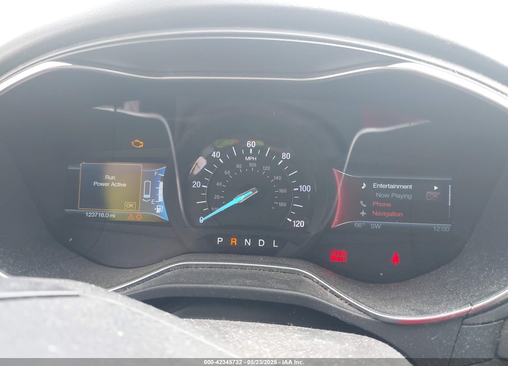 2013 FORD FUSION HYBRID VIN: 3FA6P0RU5DR291666
