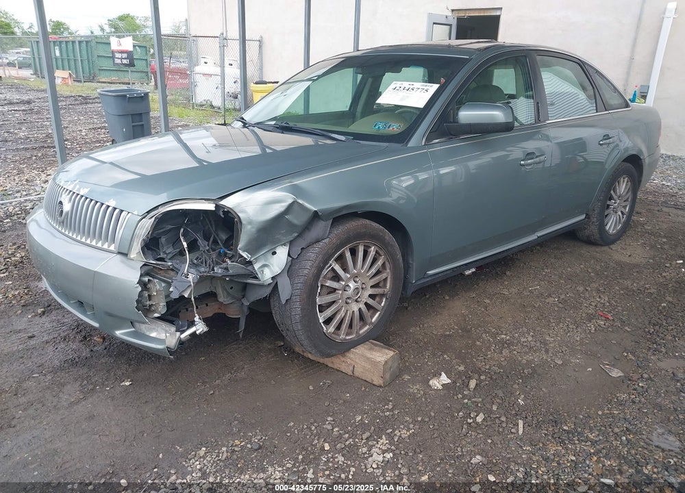 2006 MERCURY MONTEGO PREMIER VIN: 1MEHM42116G616194