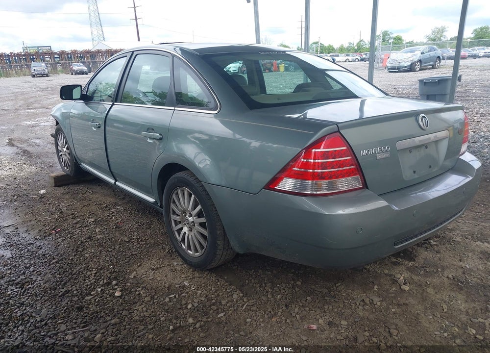 2006 MERCURY MONTEGO PREMIER VIN: 1MEHM42116G616194