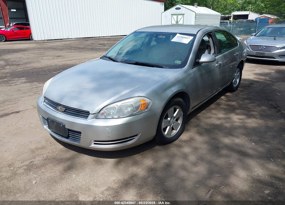 2008 CHEVROLET IMPALA VIN: 2G1WT58K081274778