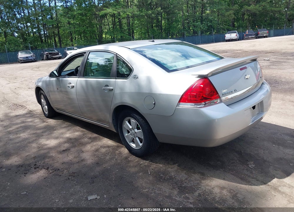 2008 CHEVROLET IMPALA VIN: 2G1WT58K081274778