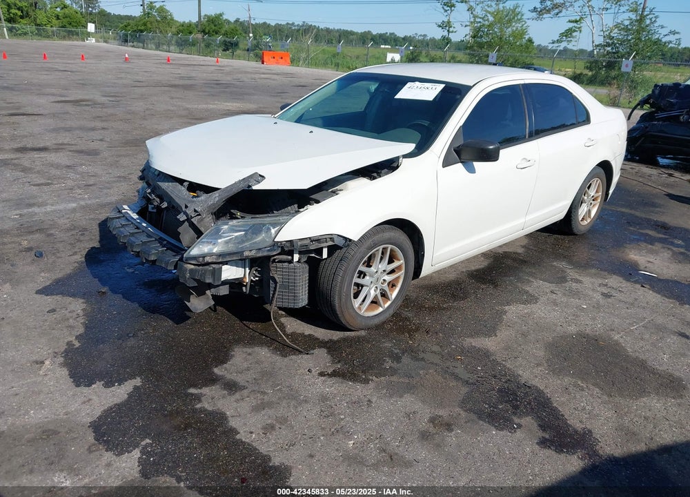 2012 FORD FUSION S VIN: 3FAHP0GA1CR212851