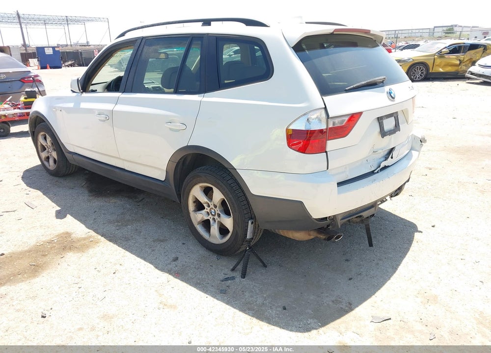 2008 BMW X3 3.0SI VIN: WBXPC93458WJ08599