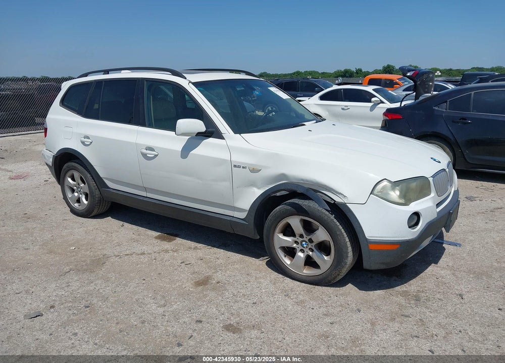 2008 BMW X3 3.0SI VIN: WBXPC93458WJ08599