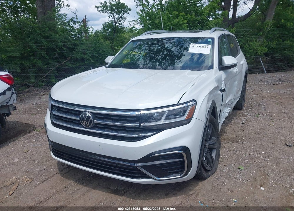 2022 VOLKSWAGEN ATLAS VIN: 1V2AR2CA2NC547804