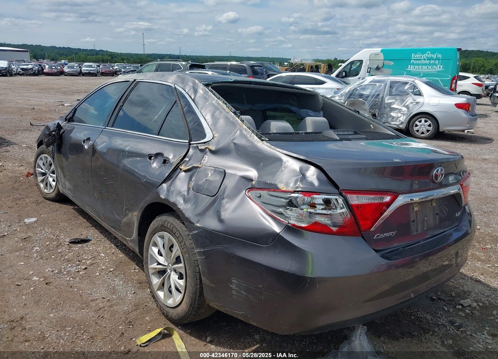 2016 TOYOTA CAMRY VIN: 4T4BF1FKXGR525660