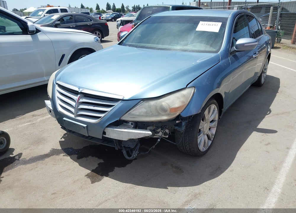 2009 HYUNDAI GENESIS VIN: KMHGC46E29U018288