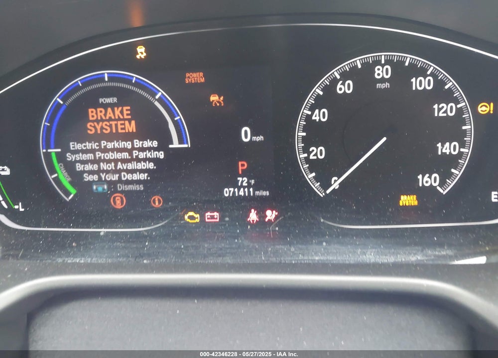 2022 HONDA ACCORD HYBRID TOURING VIN: 1HGCV3F9XNA006641