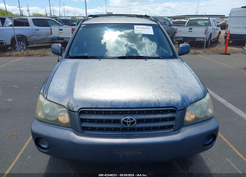 2003 TOYOTA HIGHLANDER LIMITED V6/V6 VIN: JTEGF21A630091422