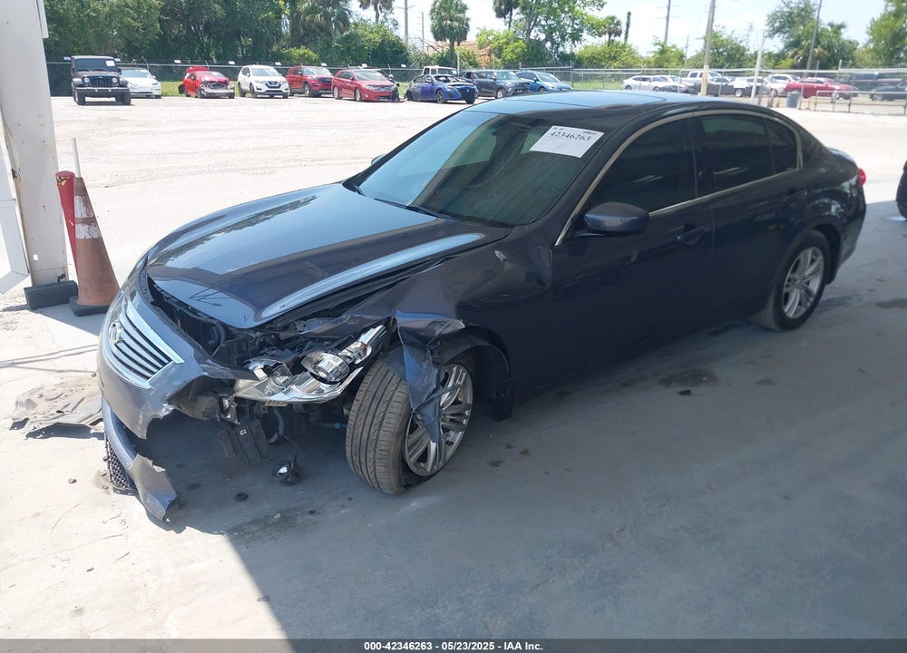 2011 INFINITI G37X VIN: JN1CV6AR9BM401804