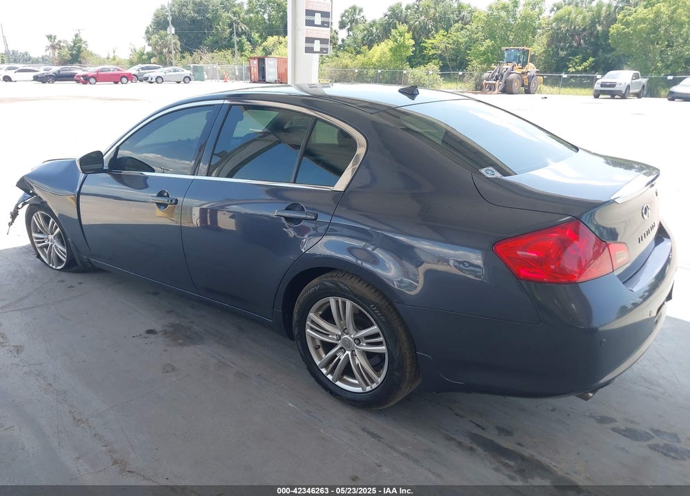 2011 INFINITI G37X VIN: JN1CV6AR9BM401804