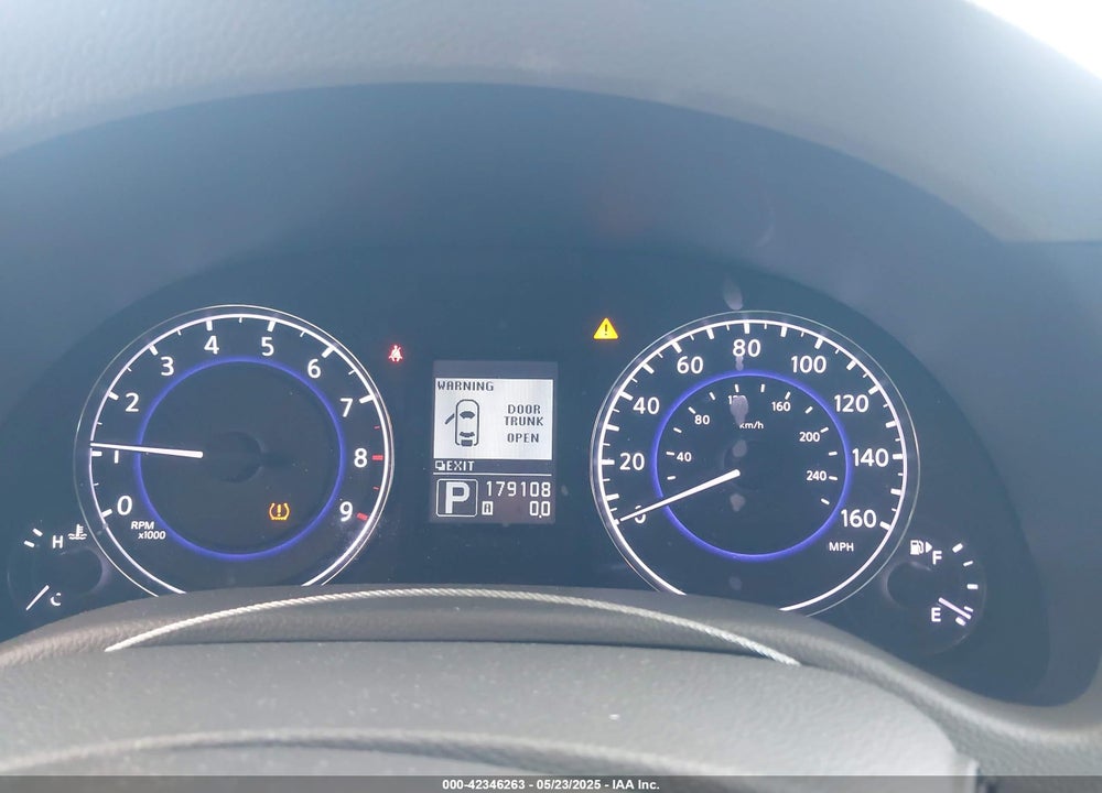 2011 INFINITI G37X VIN: JN1CV6AR9BM401804