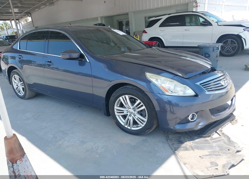 2011 INFINITI G37X VIN: JN1CV6AR9BM401804