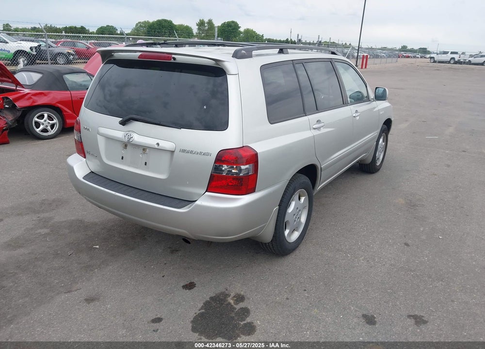2004 TOYOTA HIGHLANDER LIMITED V6/V6 VIN: JTEEP21A040055165