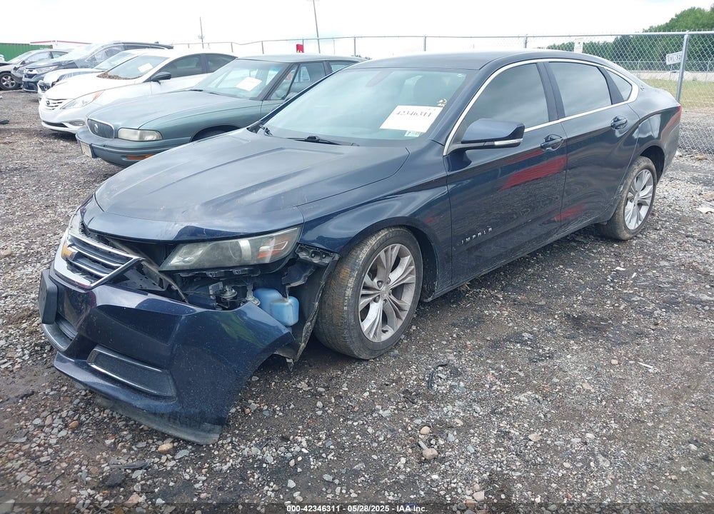 2014 CHEVROLET IMPALA VIN: 2G1125S33E9116625