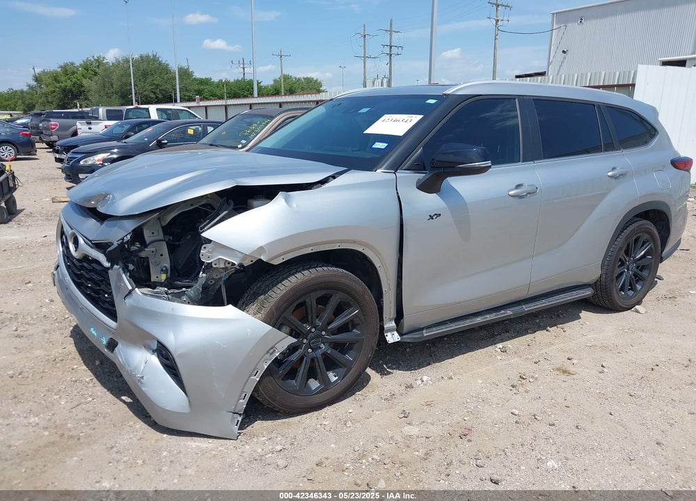 2023 TOYOTA HIGHLANDER XLE VIN: 5TDKDRAH7PS005256
