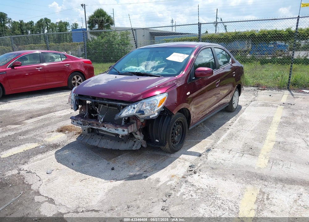 2022 MITSUBISHI MIRAGE VIN: ML32FUFJ2NHF06037