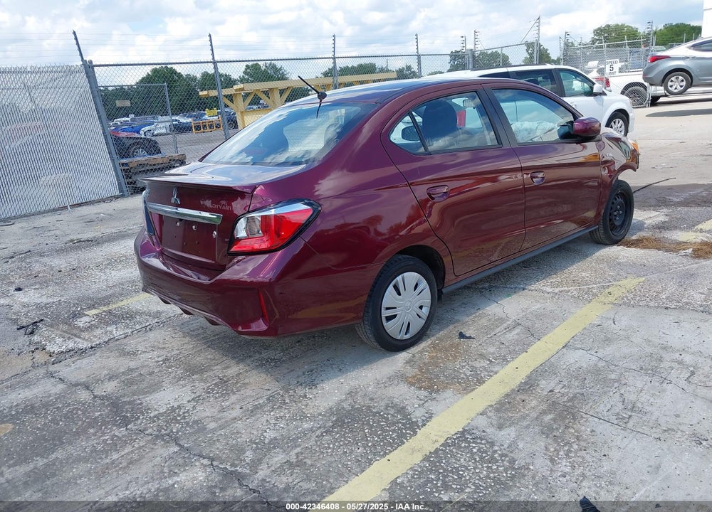 2022 MITSUBISHI MIRAGE VIN: ML32FUFJ2NHF06037
