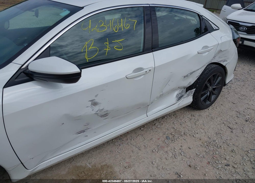 2021 HONDA CIVIC EX VIN: SHHFK7H61MU228598