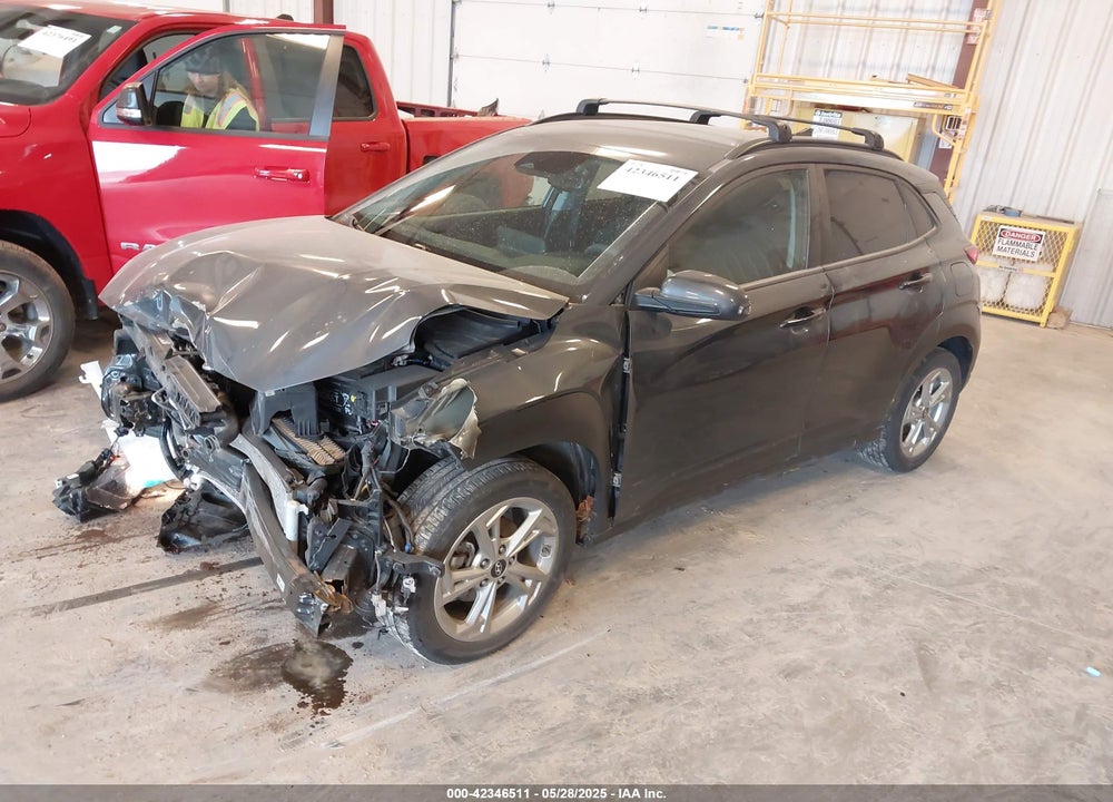 2022 HYUNDAI KONA VIN: KM8K62AB2NU808834