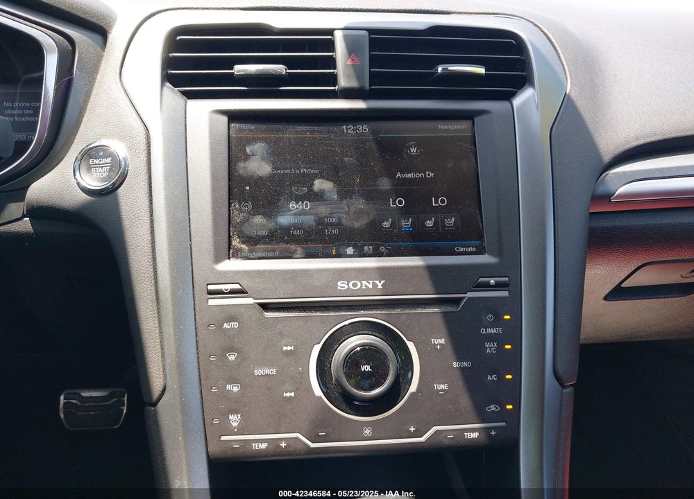 2015 FORD FUSION ENERGI TITANIUM VIN: 3FA6P0SU2FR284235