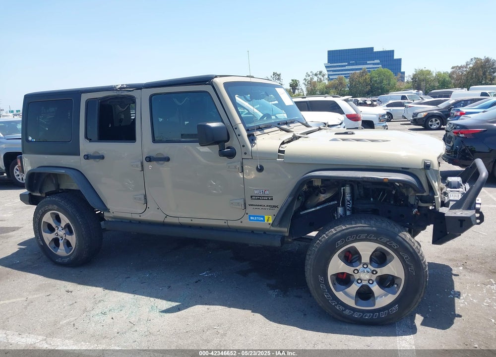 2018 JEEP WRANGLER UNLIMITED VIN: 1C4BJWDG3JL809752