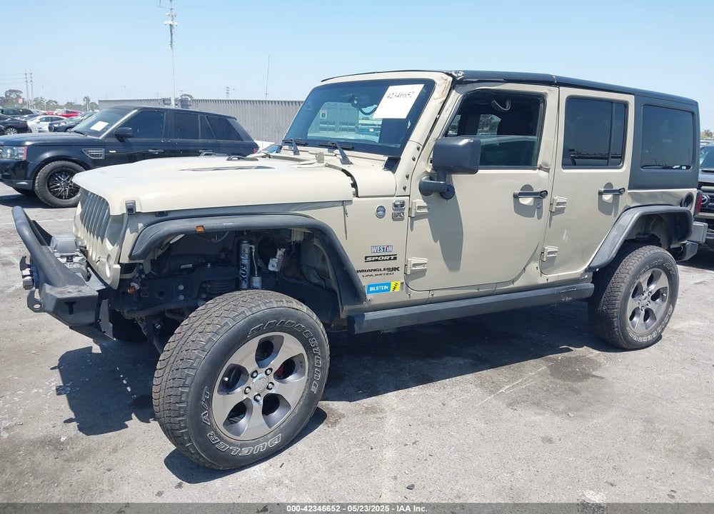 2018 JEEP WRANGLER UNLIMITED VIN: 1C4BJWDG3JL809752