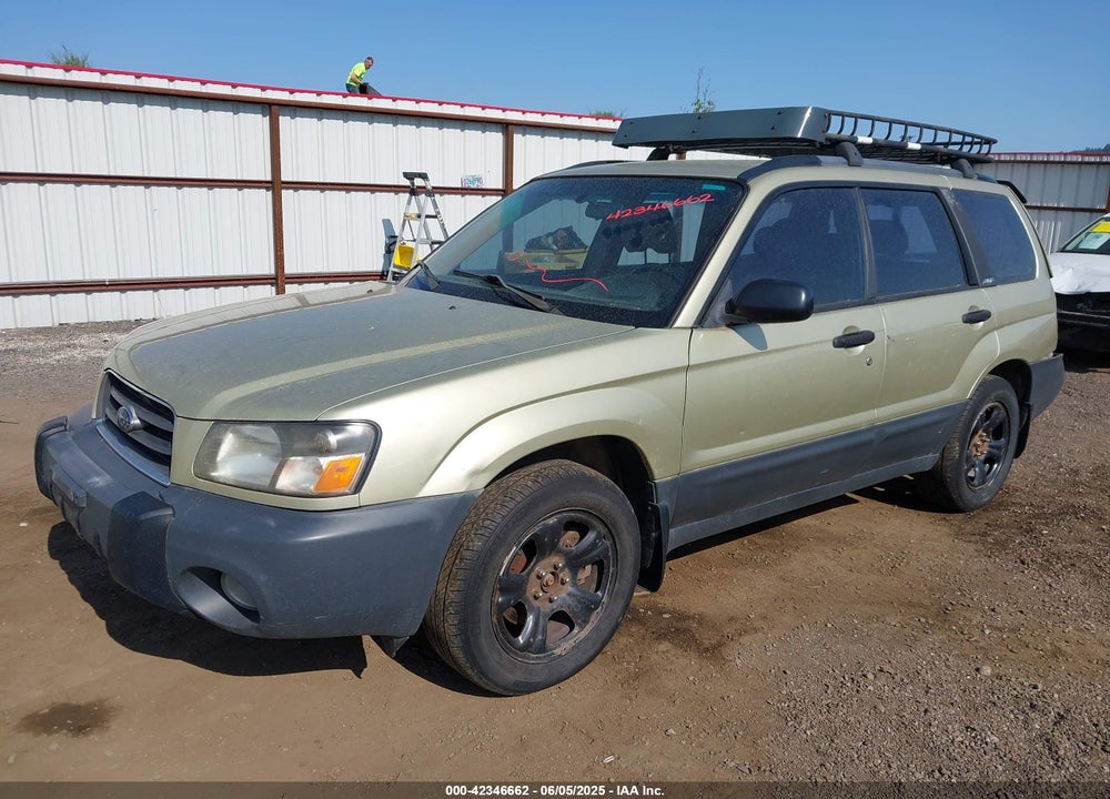 2003 SUBARU FORESTER X VIN: JF1SG63693G720213