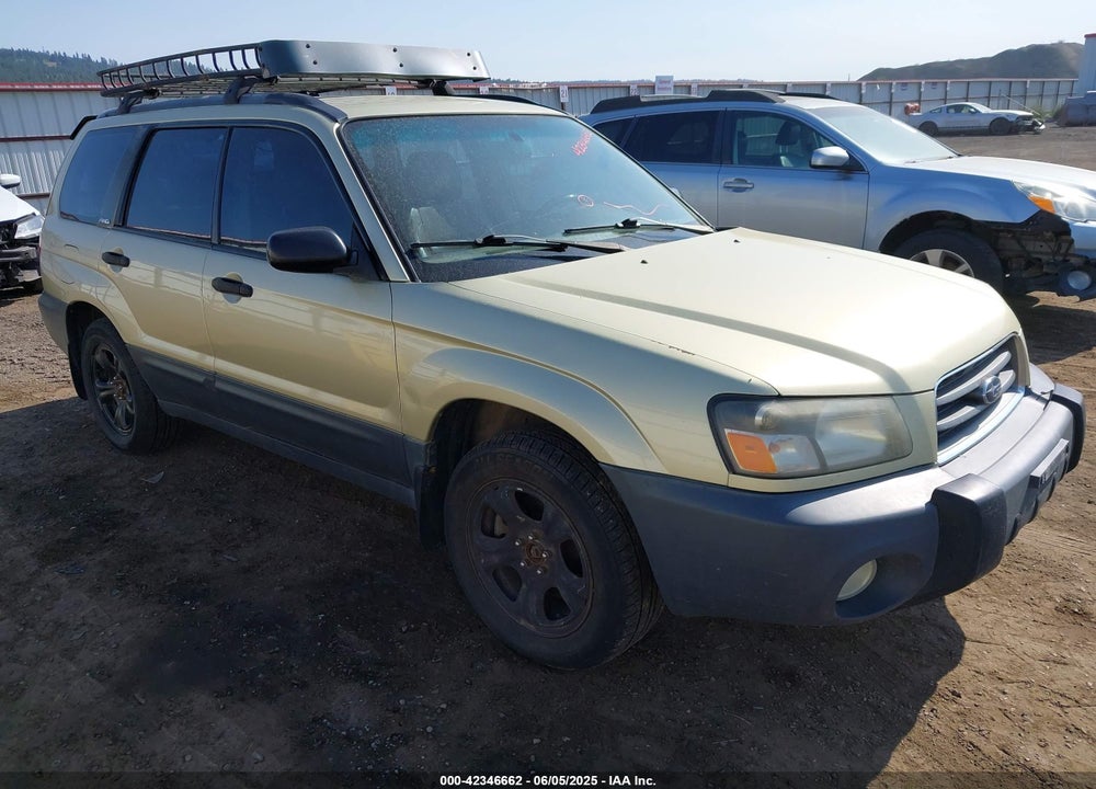 2003 SUBARU FORESTER X VIN: JF1SG63693G720213