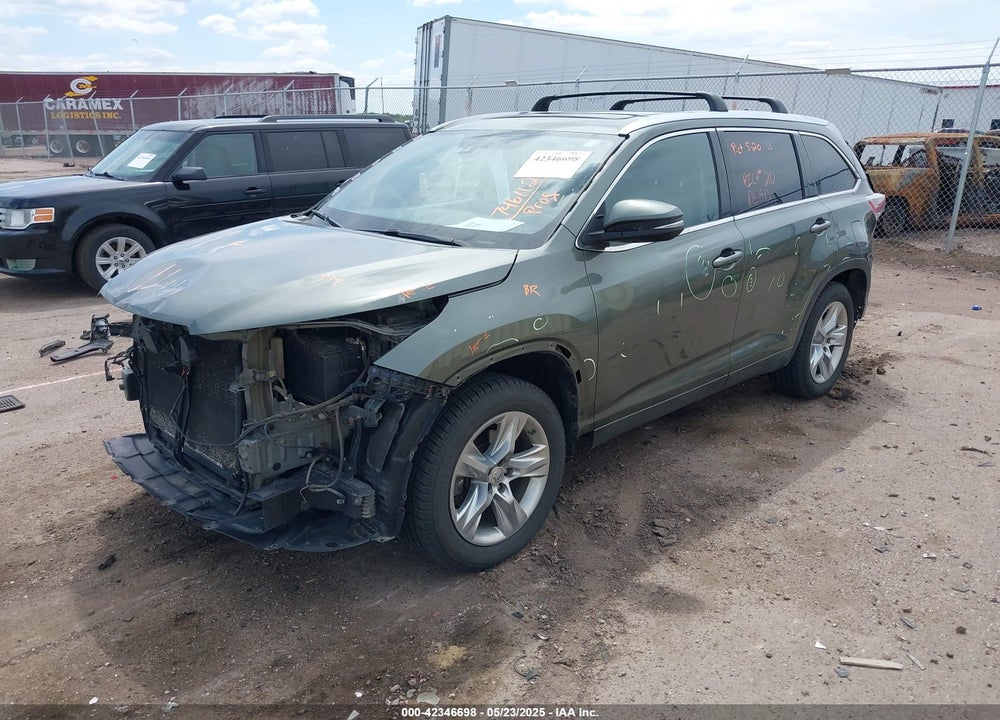 2015 TOYOTA HIGHLANDER VIN: 5TDDKRFH3FS095916
