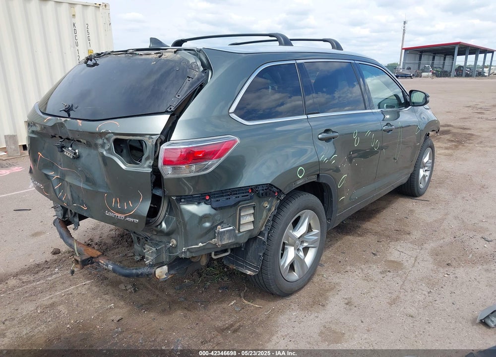 2015 TOYOTA HIGHLANDER VIN: 5TDDKRFH3FS095916