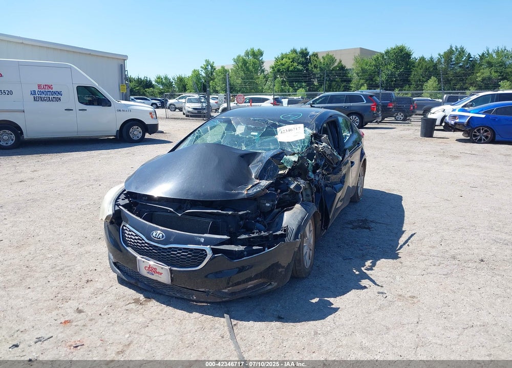 2014 KIA FORTE VIN: KNAFX4A61E5178233