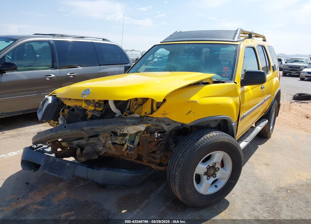 2002 NISSAN XTERRA XE VIN: 5N1ED28T22C571460
