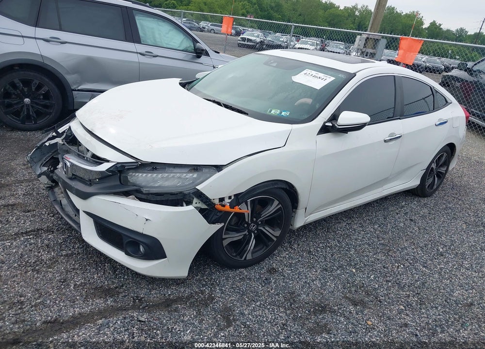 2016 HONDA CIVIC VIN: 2HGFC1F99GH645010
