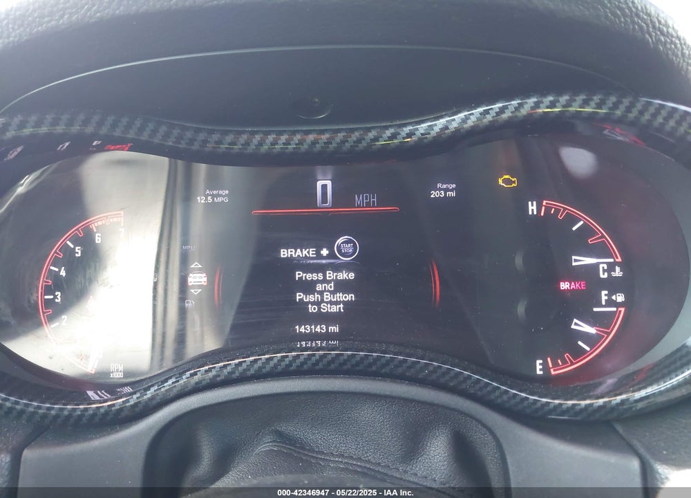 2014 DODGE DURANGO VIN: 1C4SDJCT5EC591649