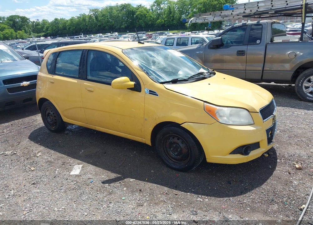 2009 CHEVROLET AVEO LT VIN: KL1TD66E09B629421