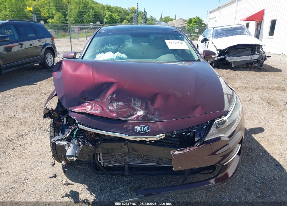 2016 KIA OPTIMA EX VIN: 5XXGU4L38GG005052