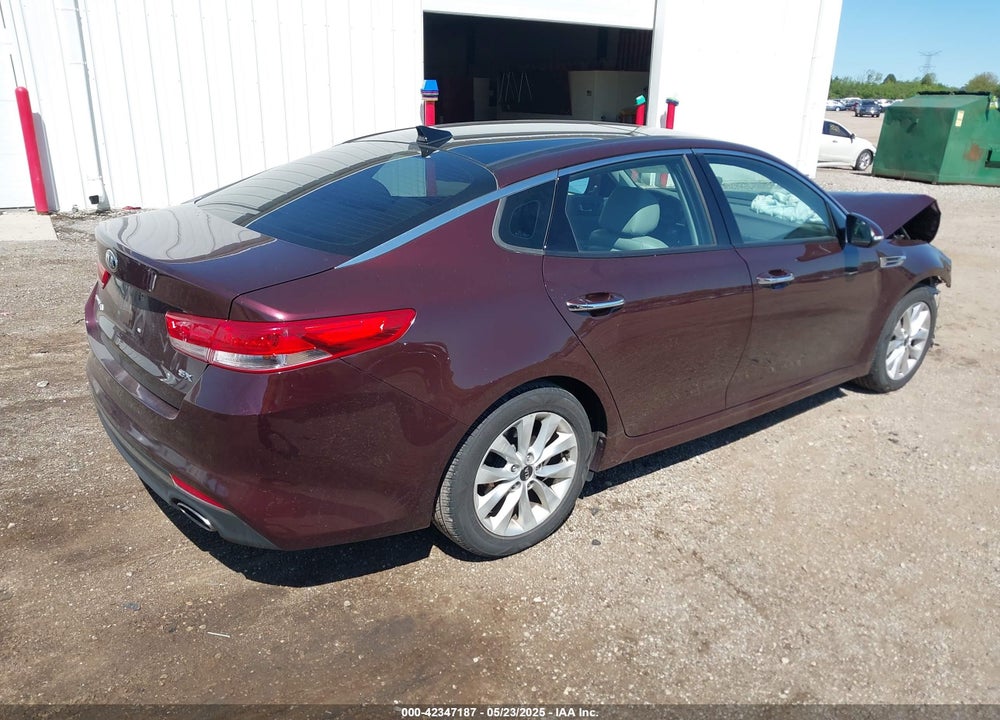 2016 KIA OPTIMA EX VIN: 5XXGU4L38GG005052