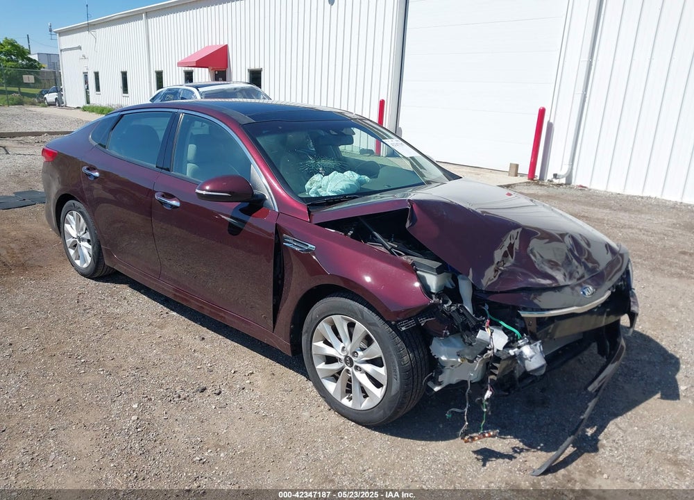 2016 KIA OPTIMA EX VIN: 5XXGU4L38GG005052