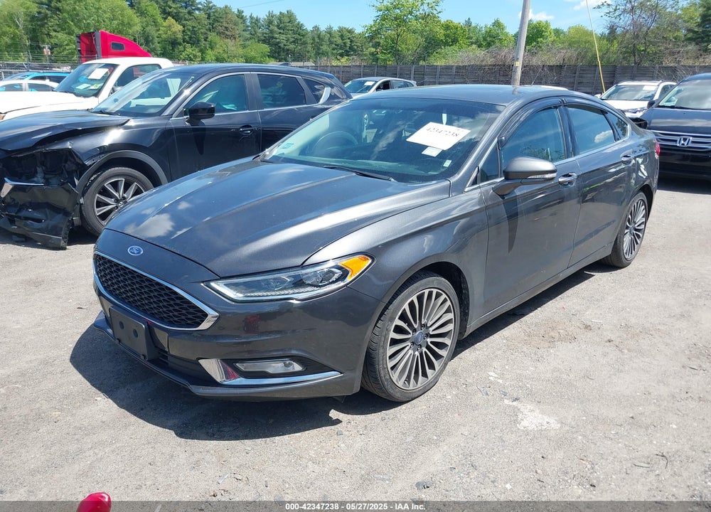 2017 FORD FUSION TITANIUM VIN: 3FA6P0K99HR136596