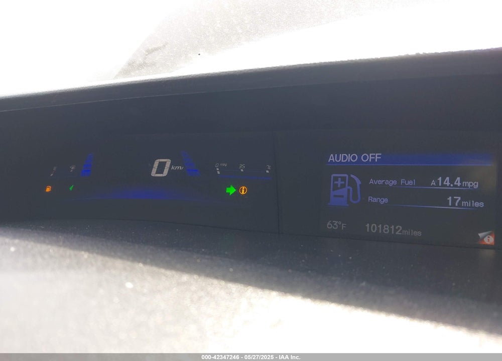 2013 HONDA CIVIC VIN: 2HGFG3B50DH525417