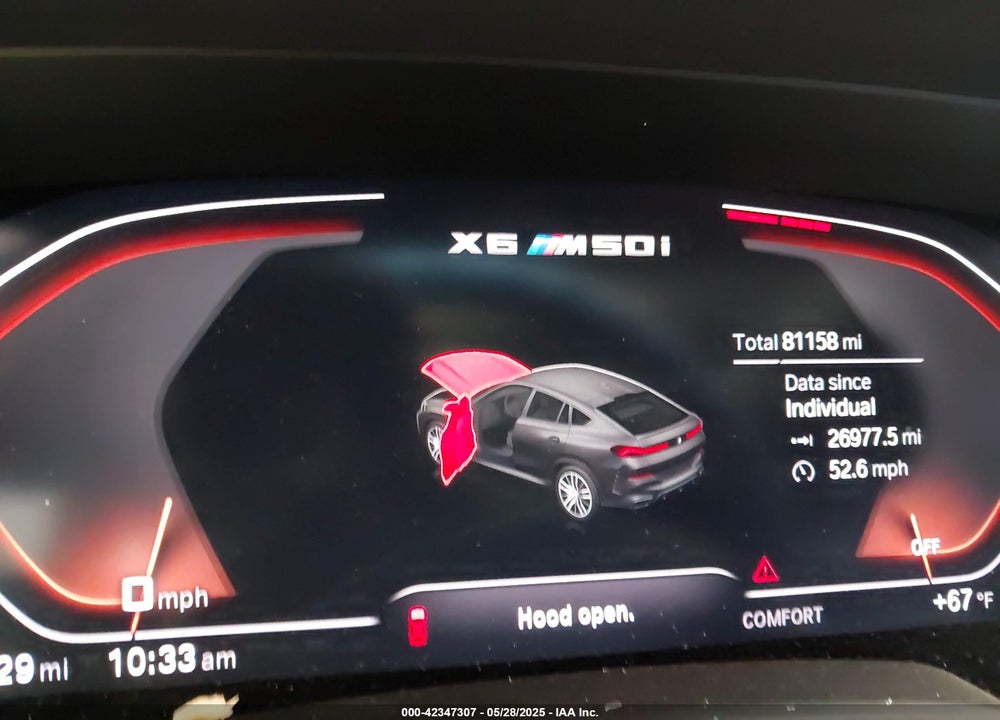 2020 BMW X6 VIN: 5UXCY8C04L9C86873