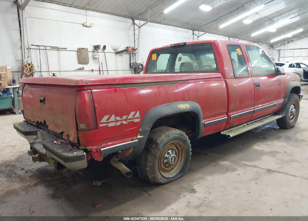 1998 CHEVROLET K2500 FLEETSIDE VIN: 1GCGK29R7WE178053